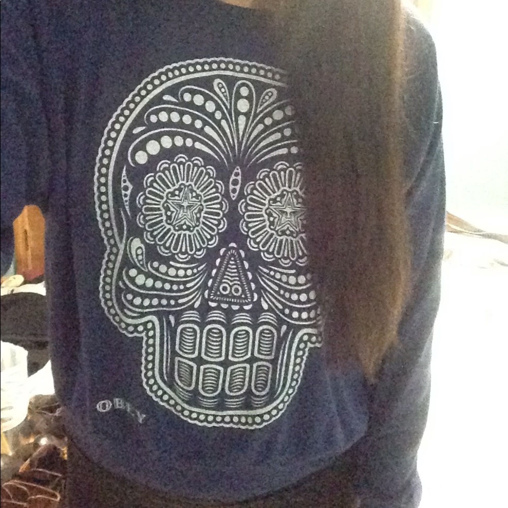 Comfy blue Obey sweatshirt